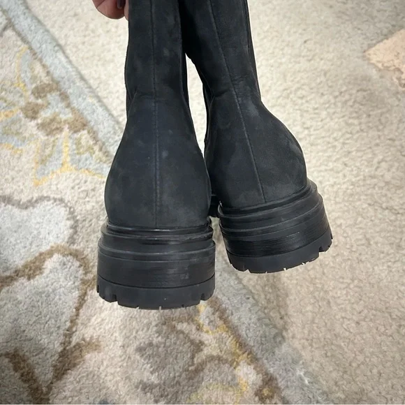 Jenni Kayne Brooklyn Lug Boot in black (great condition) - Picture 7 of 8